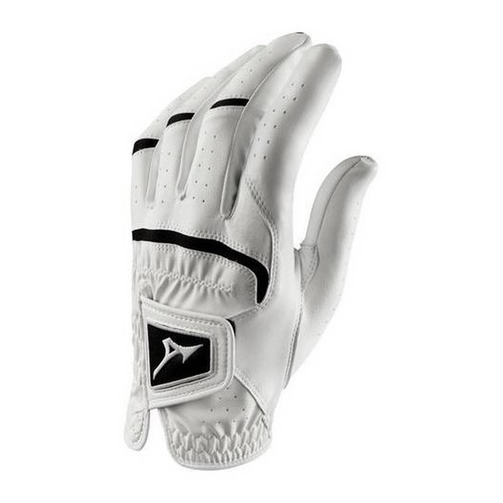 Damske Rukavice Mizuno Elite Golf Biele/Čierne Vypredaj WKXG42576
